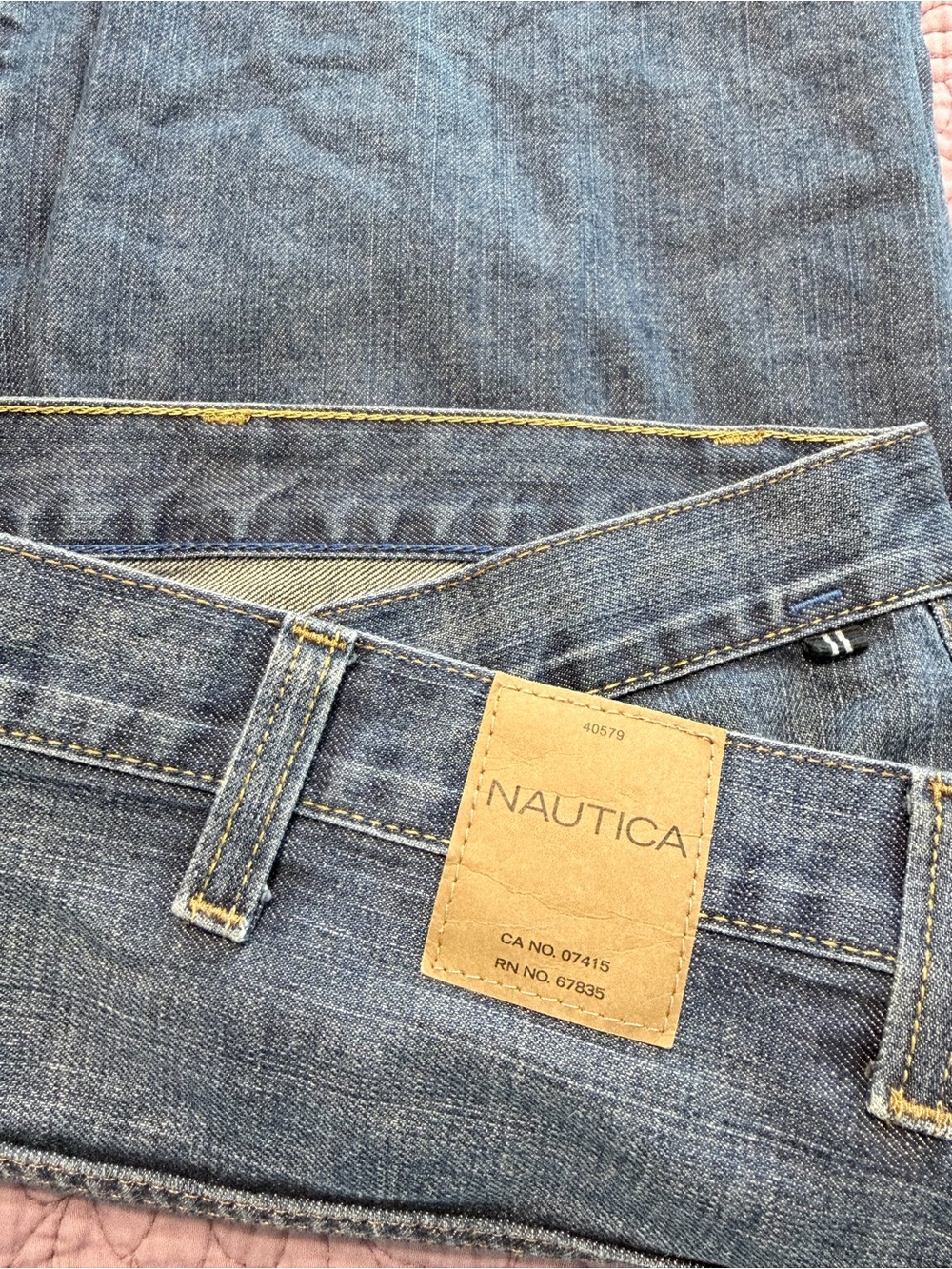 Nautica Men's Classic Indigo Relaxed Jeans